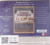 Pandit Jasraj, Shri Swapan Chaudhuri - Raag Hussaini Kanada / Bhajan in Raag Bhairavi 'Sumiran Kar Le Mere Mana' (CD)